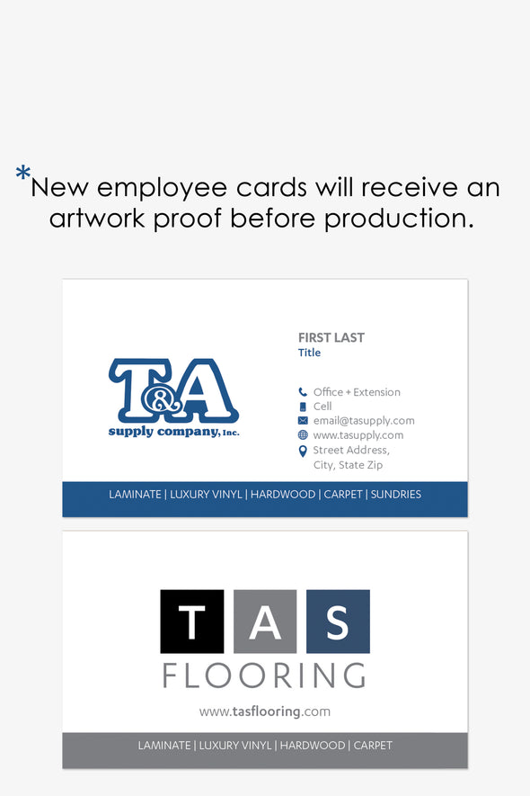 TA Supply- New Employee