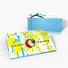 32pt Silk Colored Edge Business Cards