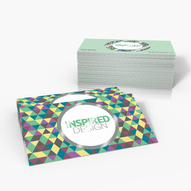 16pt Silk + Spot UV Business Cards